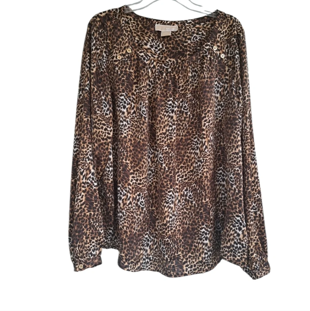 Michael Kors Leopard Print Women's Jacket